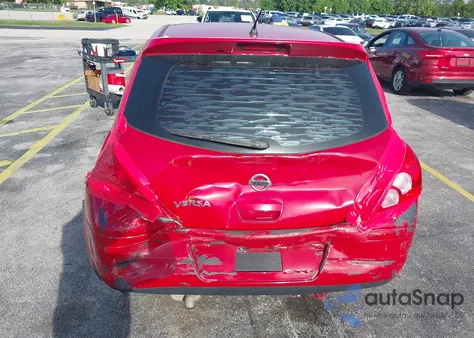 2012 Nissan Versa 1.8 S из США, поврежденный, VIN 3N1BC1CPXCK809245